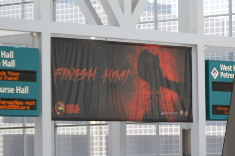 Illustration for article titled The Giant Video Game Banners E3 Didn't Want You To See